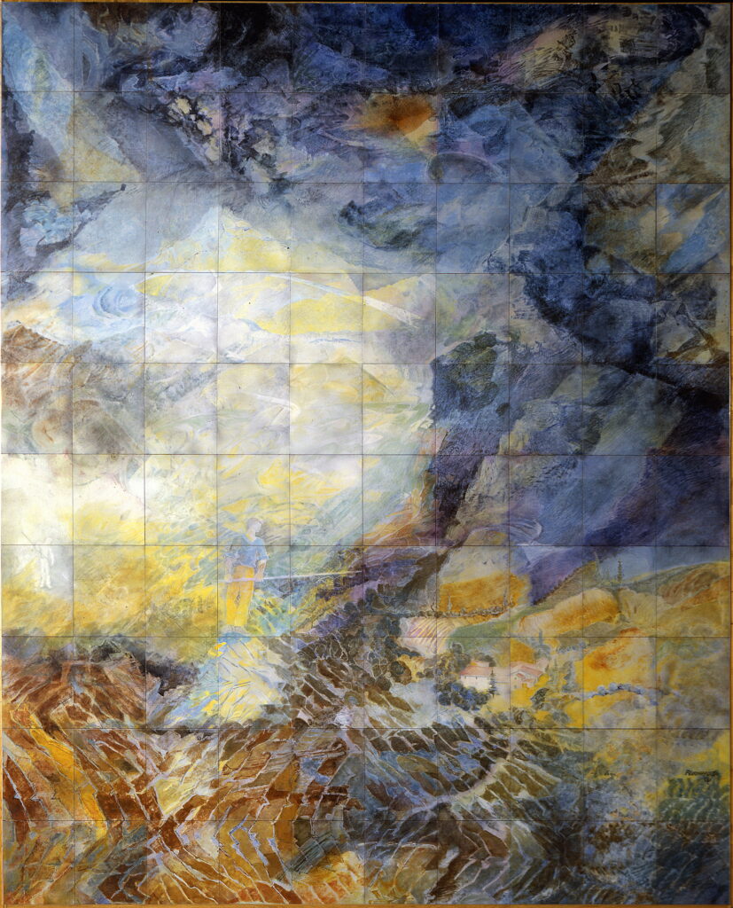 EROSION ASCENDANCE lave émaillée 5,1 X 4 mètres
